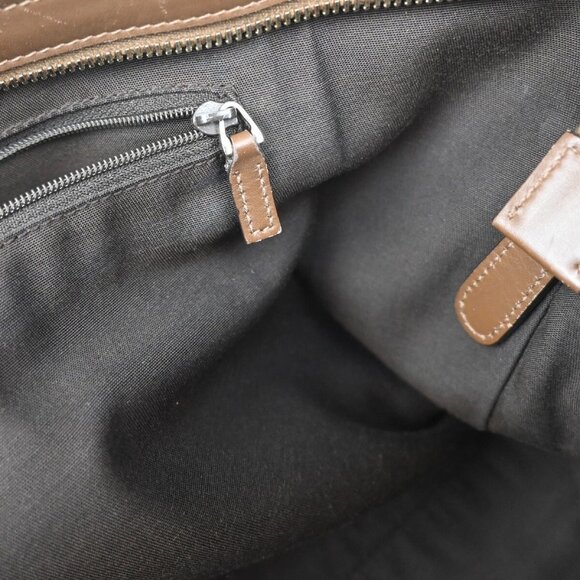 GUCCI GG Pattern 2Way Shoulder Hand Bag Canvas Leather Brown GHW Italy 34EE795 - Picture 12 of 16